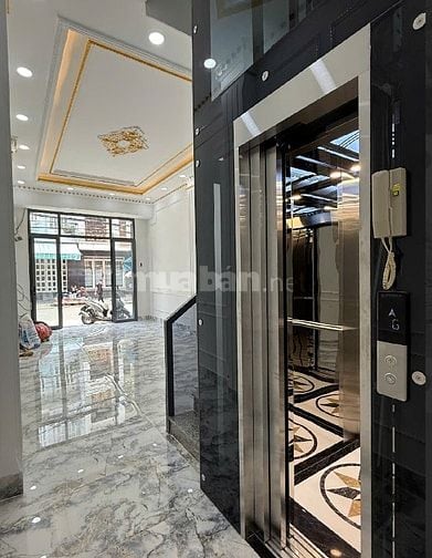 NHÀ MỚI 100% (4X17) 3 LẦU CÓ THANG MÁY MT ĐƯỜNG 10M BÌNH PHÚ Q.6