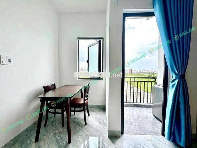 STUDIO SIÊU MỚI - BAN CÔNG VIEW - FULL NỘI THẤT KHU HOÀ XUÂN