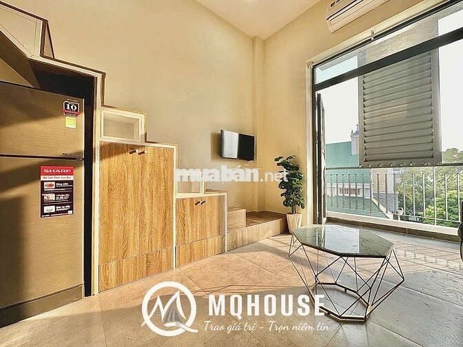 Căn Hộ Duplex Ban Công Full Nội Thất Cao Cấp Thang Máy Hầm Xe Bảo Vệ