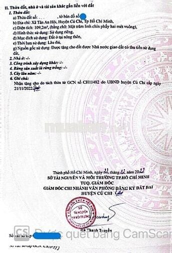 Đất ngay Tỉnh lộ 8 Tân An Hội, Củ Chi giá chỉ 1tỷ, 109m2 full thổ