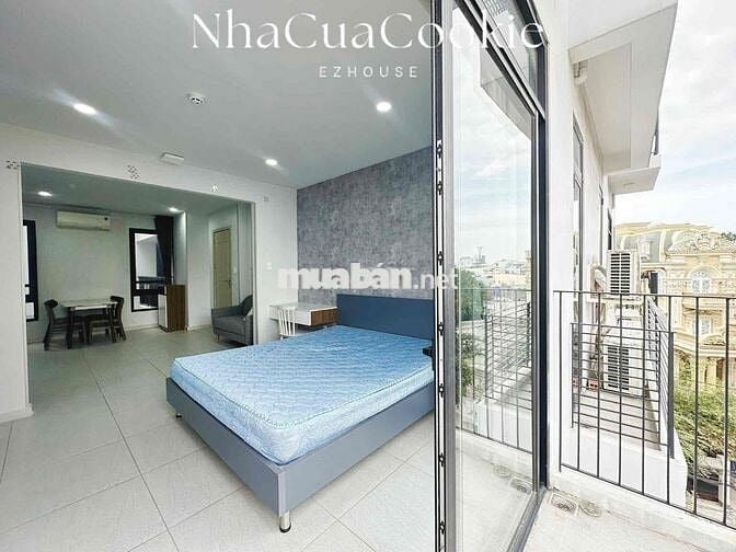Chung Cư Mini 1PN Ban Công - Bảo Vệ 24/7 - Ngay Cv Lê Thị Riêng