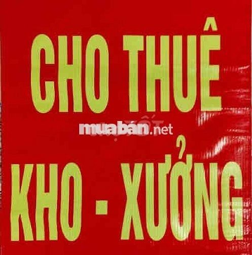 Cho thuê xưởng & kho 560m2, điện 3Fa, đường xe Cont, phường Hố Nai (cũ