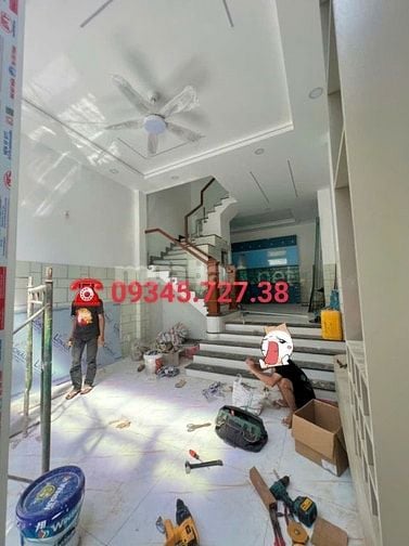 Nhà Mới Xây 3 lầu, hẽm 6m A.D.Vương, Bình Tân gần V.V.Kiệt