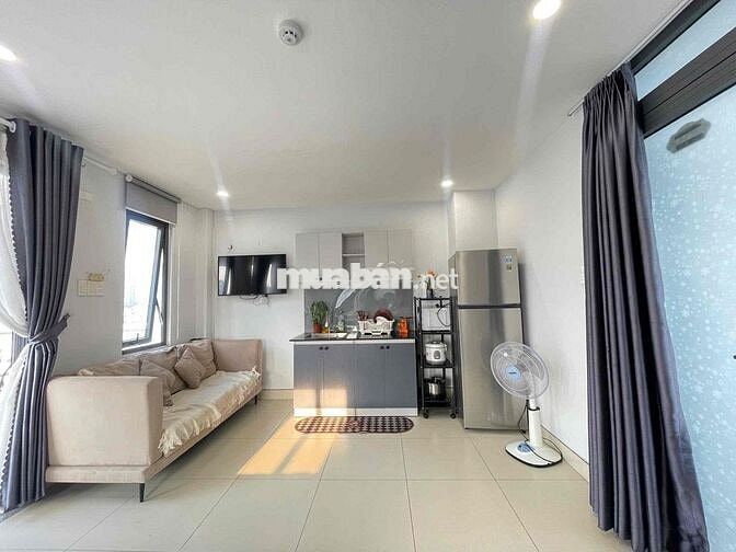 CĂN HỘ 40M2 FULL NỘI THẤT BAN CÔNG RỘNG THOÁNG NGAY XVNT GẦN QUẬN 1