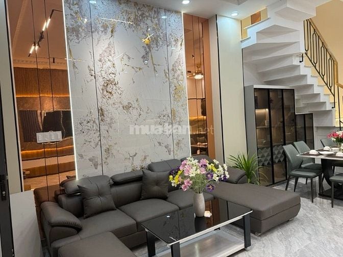 Nhà khu VIP ngang 5,2m Bùi Quang Là – 61m² – 3 phòng ngủ – Gò Vấp – 6.