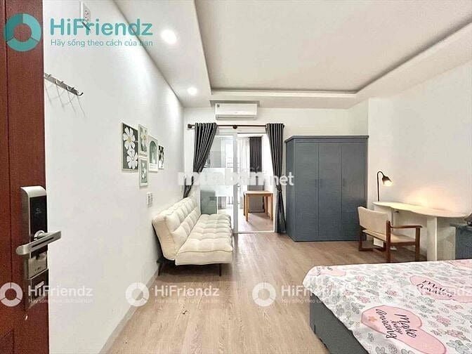 🔥STUDIO BAN CÔNG - CỬA SỔ NHÀ MỚI ĐẦY ĐỦ NỘI THẤT NẰM NGAY SÂN BAY