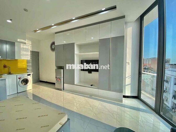 CĂN HỘ CỬA SỔ THOÁNG XA BẾP RỘNG 35m2 NGUYỄN CỬU VÂN GẦN QUẬN 1