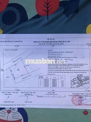 🌴 BÁN ĐẤT 2 MẶT TIỀN ĐƯỜNG NHỰA – XÃ LỘC AN, CÁCH BIỂN CHỈ 800M