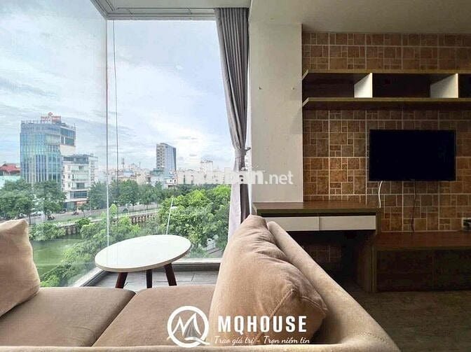 🌹CHO THUÊ CĂN HỘ 1PN FULL_NỘI THẤT BANCOL CÓ THANG MÁY GIÁP QUẬN 1,3