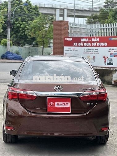 Toyota Altis 1.8G màu nâu 2016 bảo dưỡng hãng zin