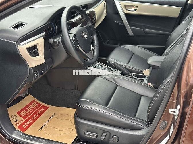 Toyota Altis 1.8G màu nâu 2016 bảo dưỡng hãng zin