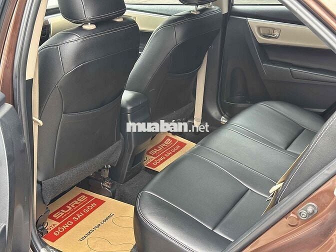 Toyota Altis 1.8G màu nâu 2016 bảo dưỡng hãng zin