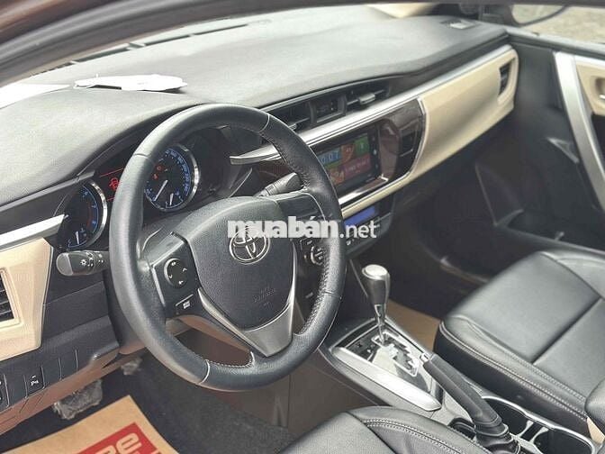 Toyota Altis 1.8G màu nâu 2016 bảo dưỡng hãng zin