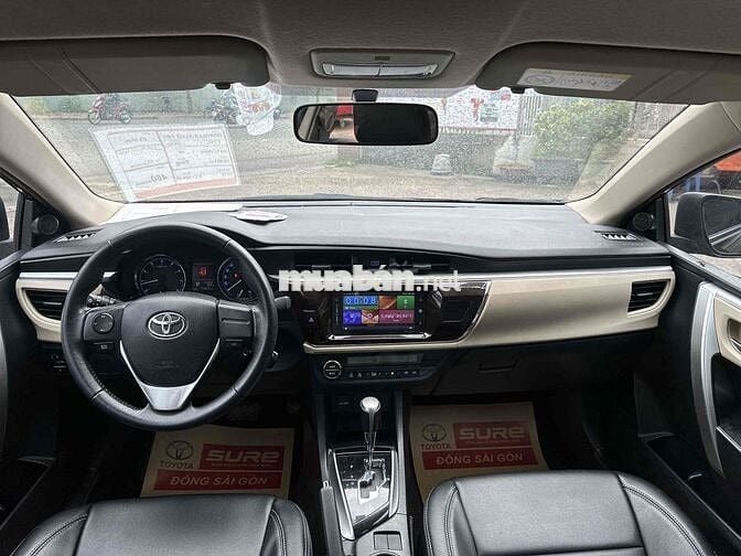 Toyota Altis 1.8G màu nâu 2016 bảo dưỡng hãng zin