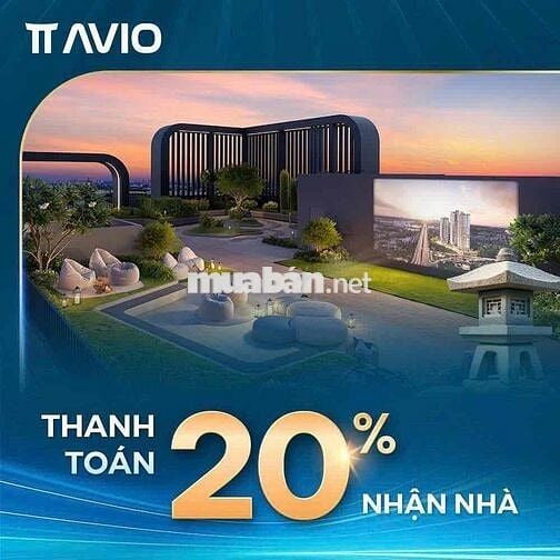 CĂN HỘ TT AVIO NGAY VINCOM DĨ AN TRẢ GÓP 9TR/THÁNG GIÁ 2,1 TỶ