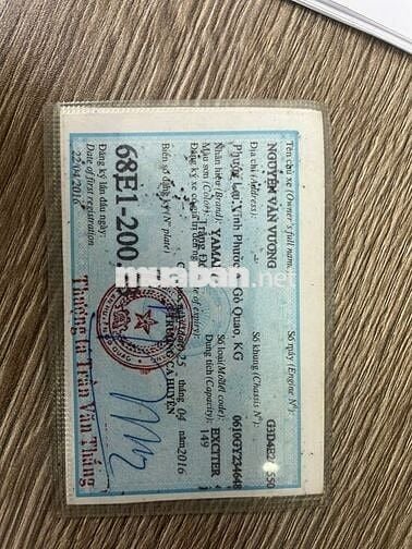 Dư dùng bán chiếc Exciter 150