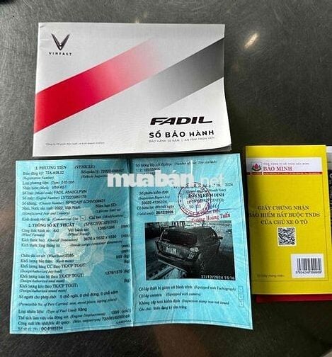 Fadil base  mua thang 7-2022 ( Xe gia đình 1 chủ)