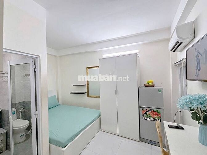 Studio xinh xắn full tiện nghi tại Lê Văn Sỹ-cạnh CoopMart Nhiêu Lộc