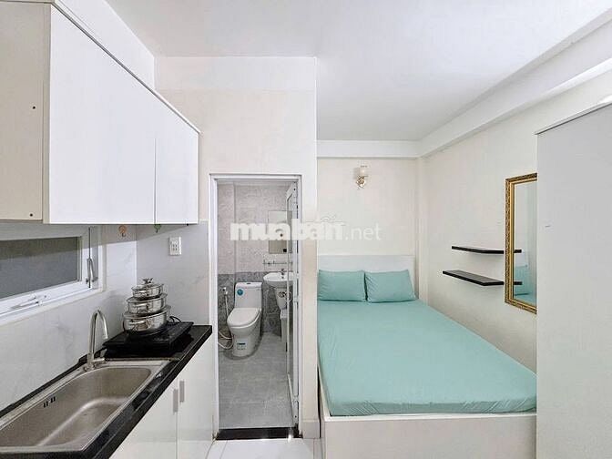 Studio xinh xắn full tiện nghi tại Lê Văn Sỹ-cạnh CoopMart Nhiêu Lộc