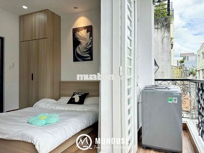 STUDIO BANCOL GẦN CHỢ HOÀNG HOA THÁM - NGÃ TƯ BẢY HIỀN - NHÀ NEW 100%