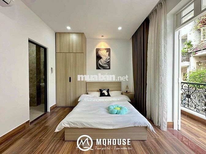 STUDIO BANCOL GẦN CHỢ HOÀNG HOA THÁM - NGÃ TƯ BẢY HIỀN - NHÀ NEW 100%