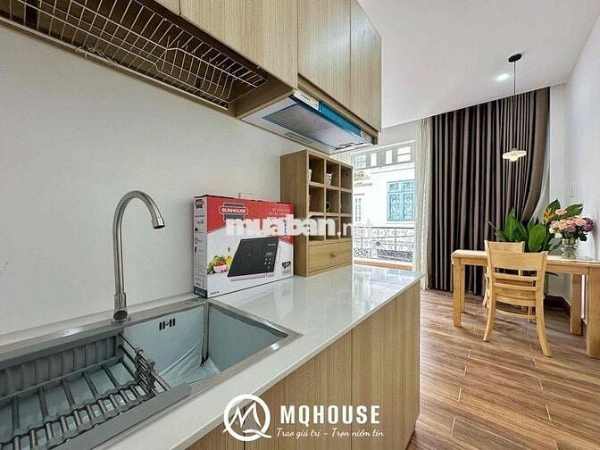 STUDIO BANCOL GẦN CHỢ HOÀNG HOA THÁM - NGÃ TƯ BẢY HIỀN - NHÀ NEW 100%