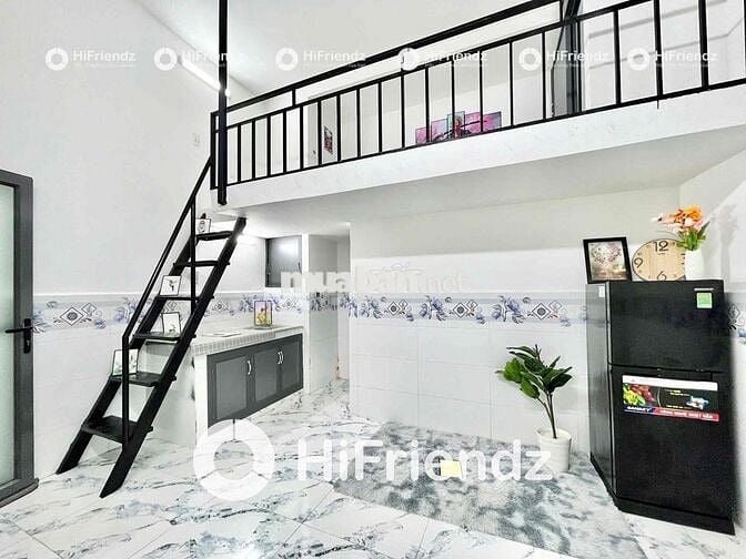 Trống sẵn phòng gác cao ở Hương Lộ 2 - sẵn máy lạnh -Gần ngã tu bốn xa