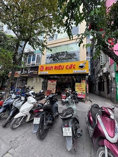 SANG NHƯỢNG MBKD PHỐ VĂN CAO (BA ĐÌNH) 40M x5T - MẶT TIỀN 6M - HÈ 5M. 