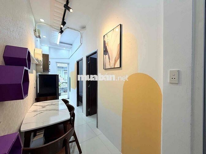 Cho Thuê Căn Hộ 2PN-1PK_Full Nội Thất_BanCol_Ngay Huỳnh Văn Nghệ