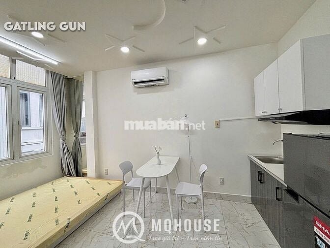 Phòng fullNT Hoàng Sa Quận 3 gần Ga Sài Gòn, tòa nhà Viettel Quận 10