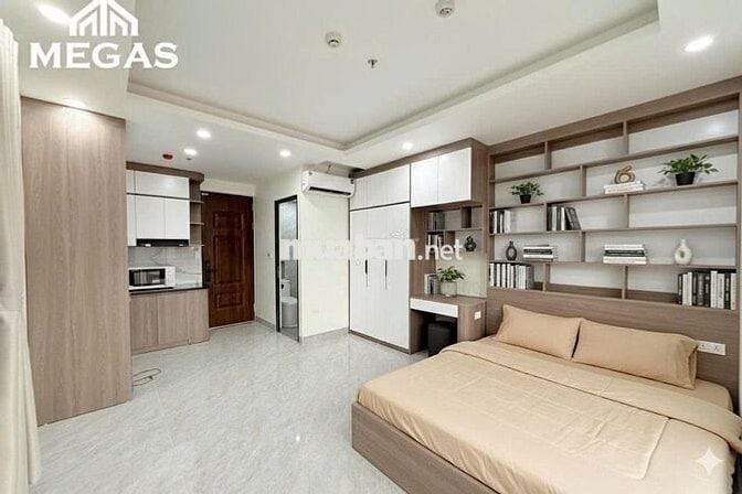 CHO THUÊ STUDIO BAN CÔNG FULL NỘI THẤT MỚI NGAY XUÂN LA, VÕ CHÍ CÔNG