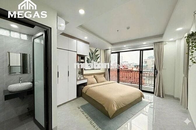 CHO THUÊ STUDIO BAN CÔNG FULL NỘI THẤT MỚI NGAY XUÂN LA, VÕ CHÍ CÔNG