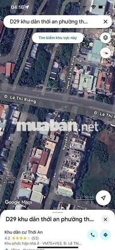 cho thuê nhà làm văn phòng cách đường Lê thị riêng 10m