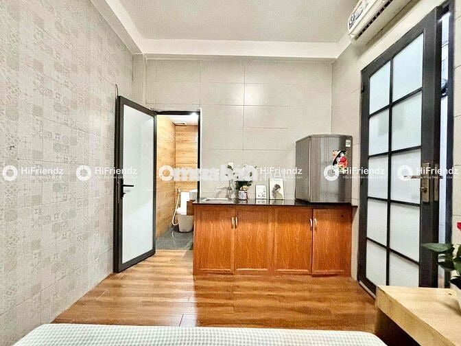 TRỐNG SẴN STUDIO TONE GỖ SIÊU XINH NGAY TRUNG TÂM TÂN PHÚ