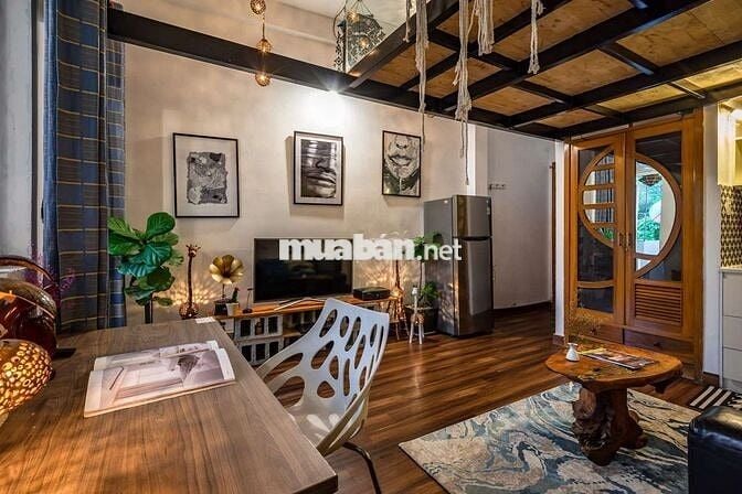 Duplex ban công thiết kế sang trọng full nội thất công viên Lê Văn Tám