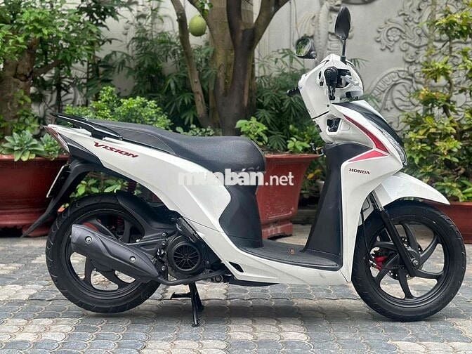 Xe Honda Vision 2020 Trắng (viết giấy cửa hàng)