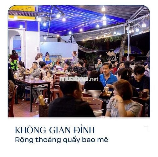 SANG NHƯỢNG QUÁN NHẬU GÓC 2 MẶT TIỀN - KV ĐƯỜNG THĂNG LONG - CẨM LỆ