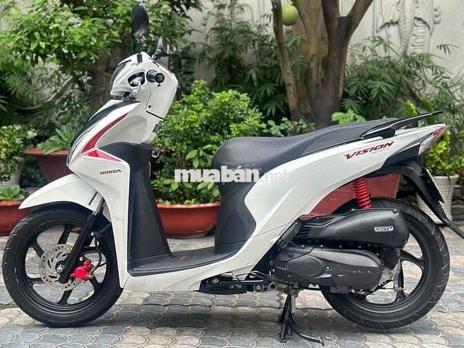 Xe Honda Vision 2020 Trắng (viết giấy cửa hàng)
