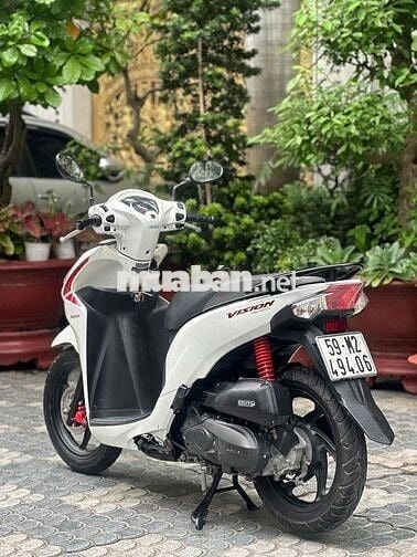 Xe Honda Vision 2020 Trắng (viết giấy cửa hàng)