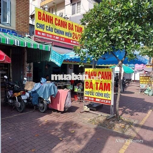 Cho thuê Mặt bằng Nguyễn Văn Quá, Q.12, bán cafe, bánh mì, đồ ăn sáng