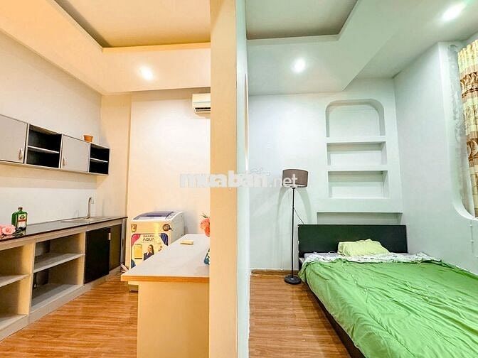 CĂN HỘ 1PN FULL NỘI THẤT BAN CÔNG LỚN Ở HOÀNG HOA THÁM,QUẬN BÌNH THẠNH