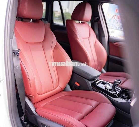 Bán BMW x3 msport màu trắng nội thất đỏ sx 2024