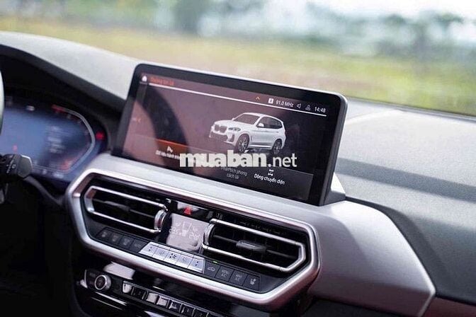 Bán BMW x3 msport màu trắng nội thất đỏ sx 2024