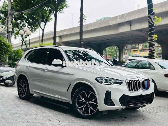 Bán BMW x3 msport màu trắng nội thất đỏ sx 2024