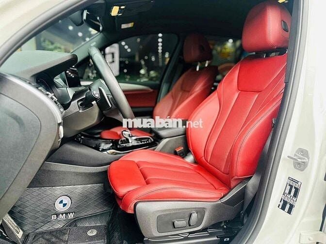 Bán BMW x3 msport màu trắng nội thất đỏ sx 2024