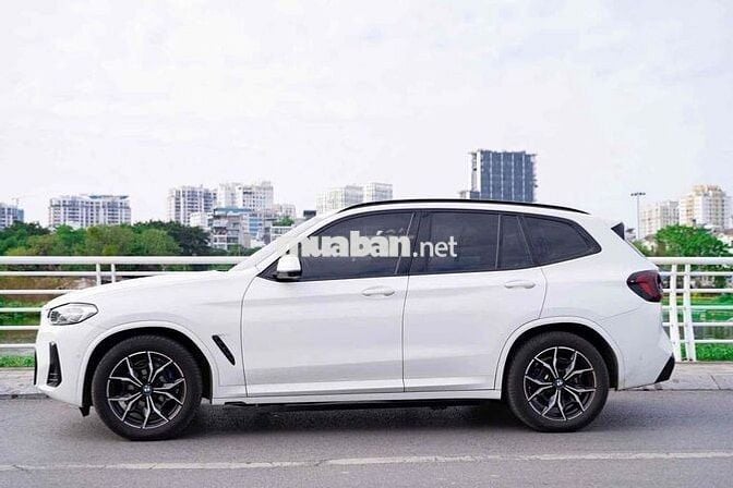 Bán BMW x3 msport màu trắng nội thất đỏ sx 2024