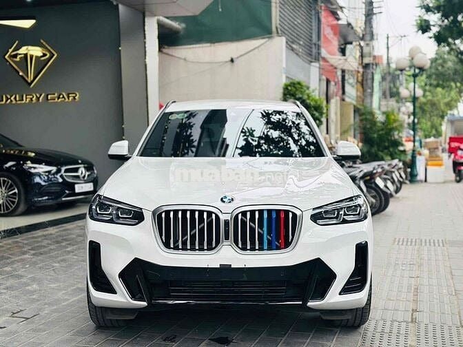 Bán BMW x3 msport màu trắng nội thất đỏ sx 2024