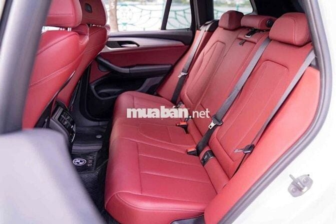 Bán BMW x3 msport màu trắng nội thất đỏ sx 2024