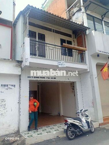BÁN NHÀ ĐẸP GẦN MẶT TIỀN ĐƯỜNG QUANG TRUNG, P10 GÒ VẤP – GIÁ 3TỈ500