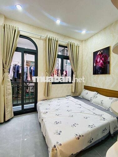 Hơn 2 tỷ có nhà 2T full nội thất p14 gò vấp sổ riêng vuông đẹp
